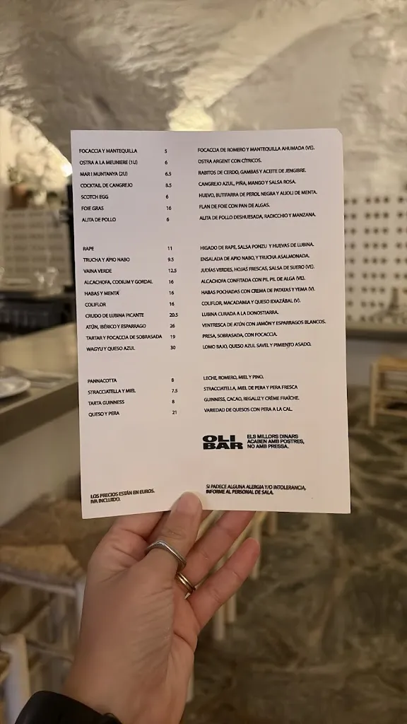 Menu_Oli Bar_Cadaqués_image_1