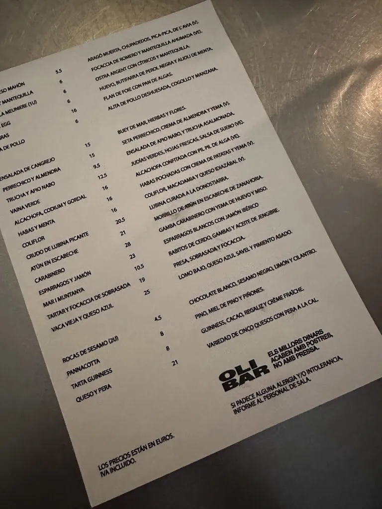 Menu_Oli Bar_Cadaqués_image_2