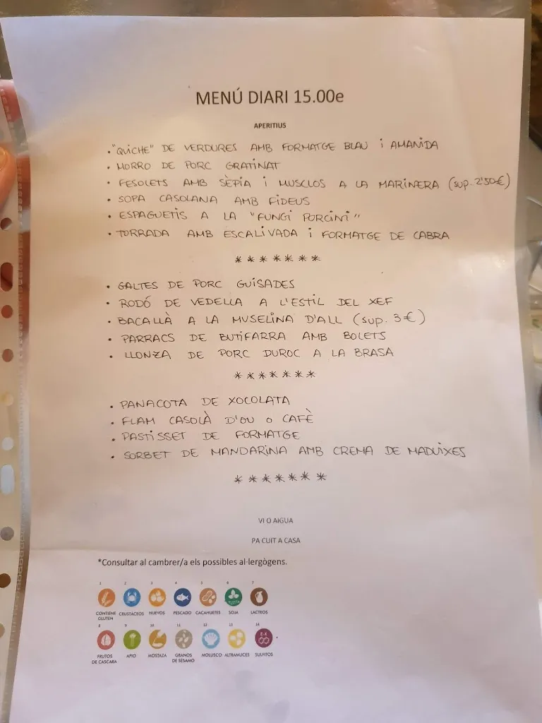 Menu_Cal Sordet Restaurant-Masia_Castellfollit de la Roca_immagine_1