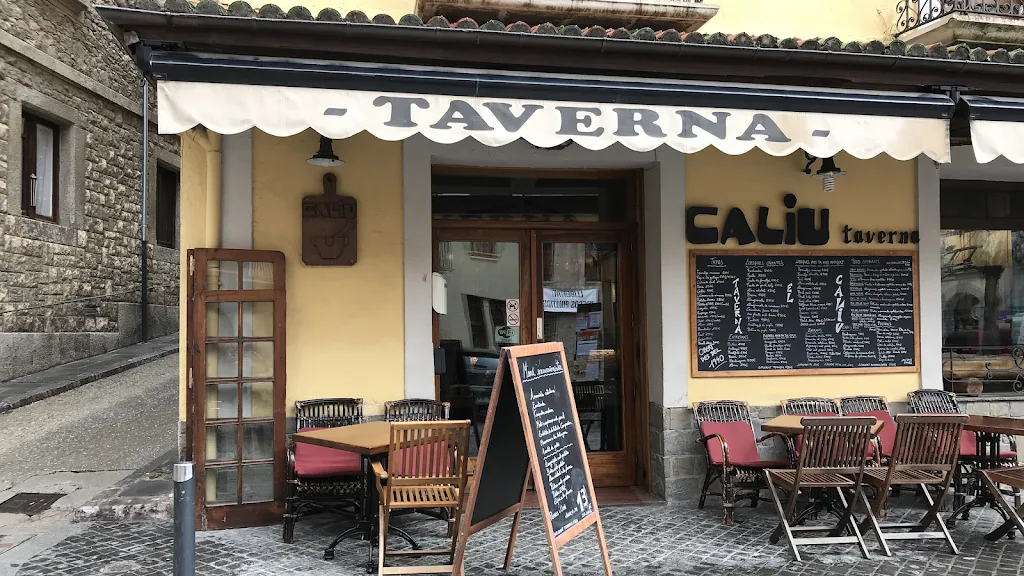 Restaurant Taverna Caliu.AUTOSERVEI exepte dinars i sopars.NO RESERVEM. restaurant in Camprodon