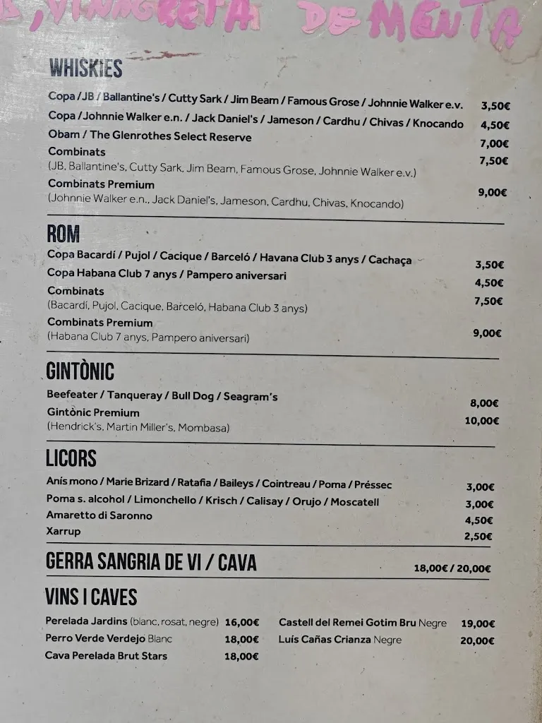 Menu_BISTRÓ LA PARRA RESTAURANT_Camprodon_image_4