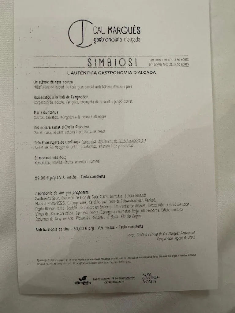 Menu_Cal Marquès_Camprodon_image_1