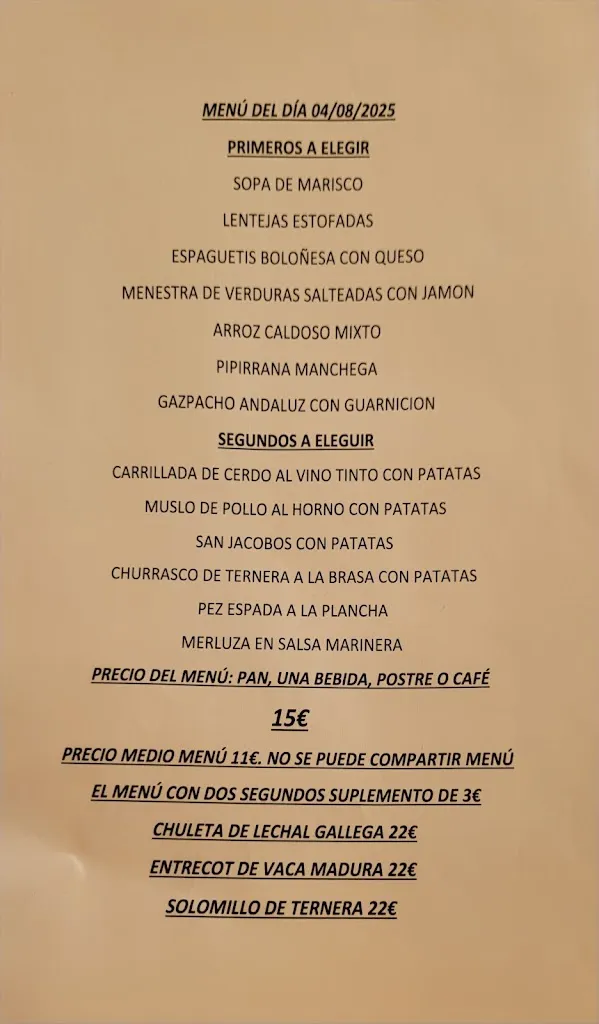 Menu_La Torre Restaurante_Villarrobledo_image_1