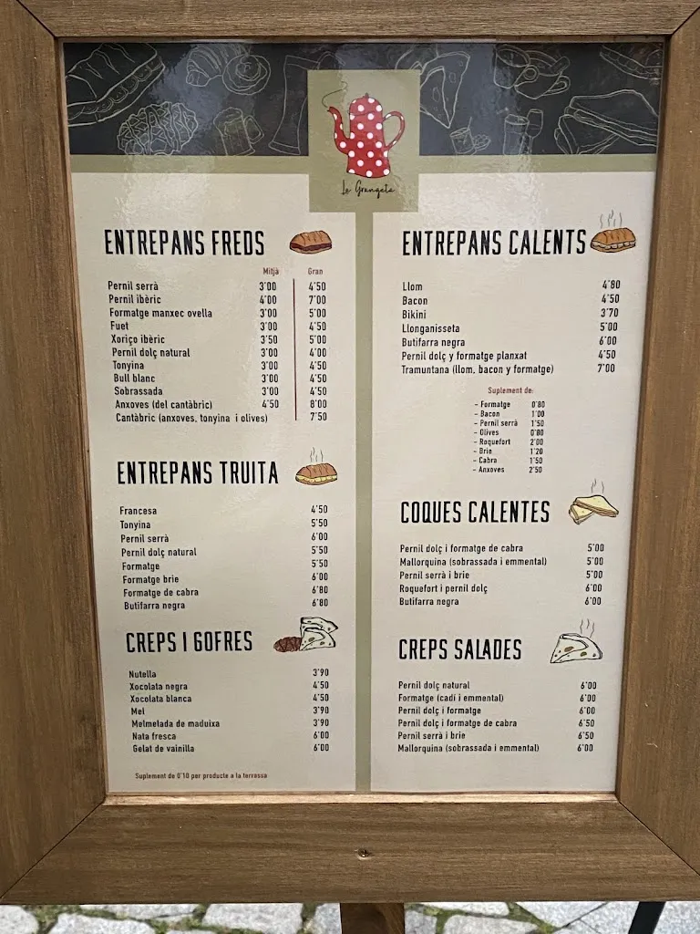 Menü_La Grangeta_Camprodon_Bild_1