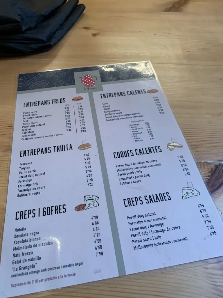 Menü_La Grangeta_Camprodon_Bild_2