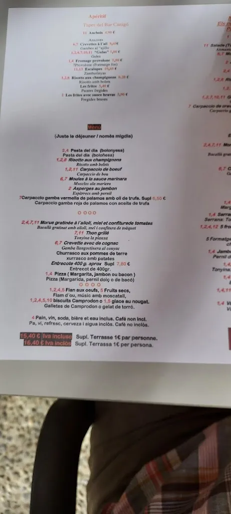 Menu_Bar Canigó_Camprodon_image_2