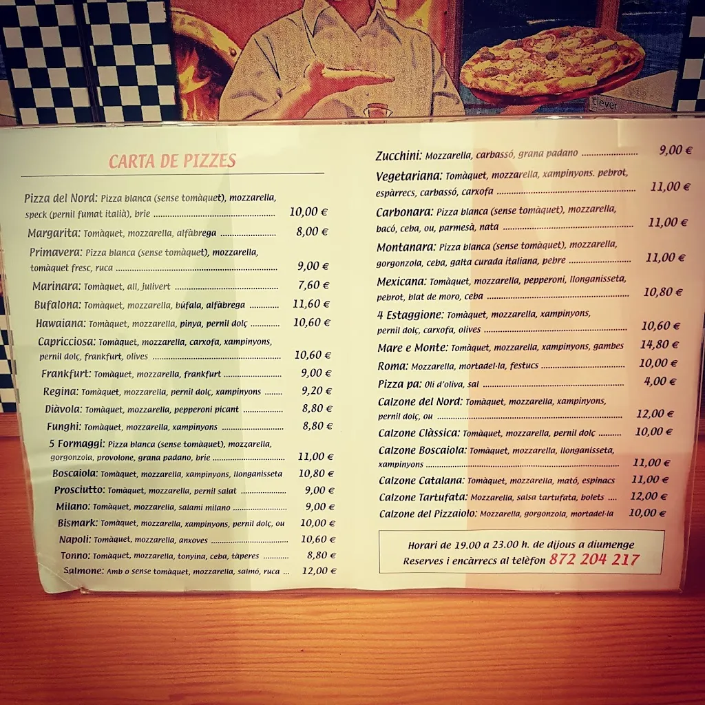 Menu_La Pizzeria del Nord_Camprodon_immagine_4