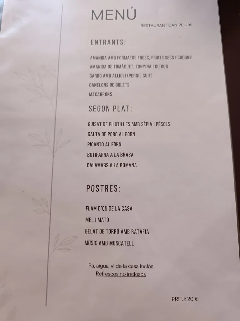 Menu_Restaurant Can Plujà_Camprodon_image_1