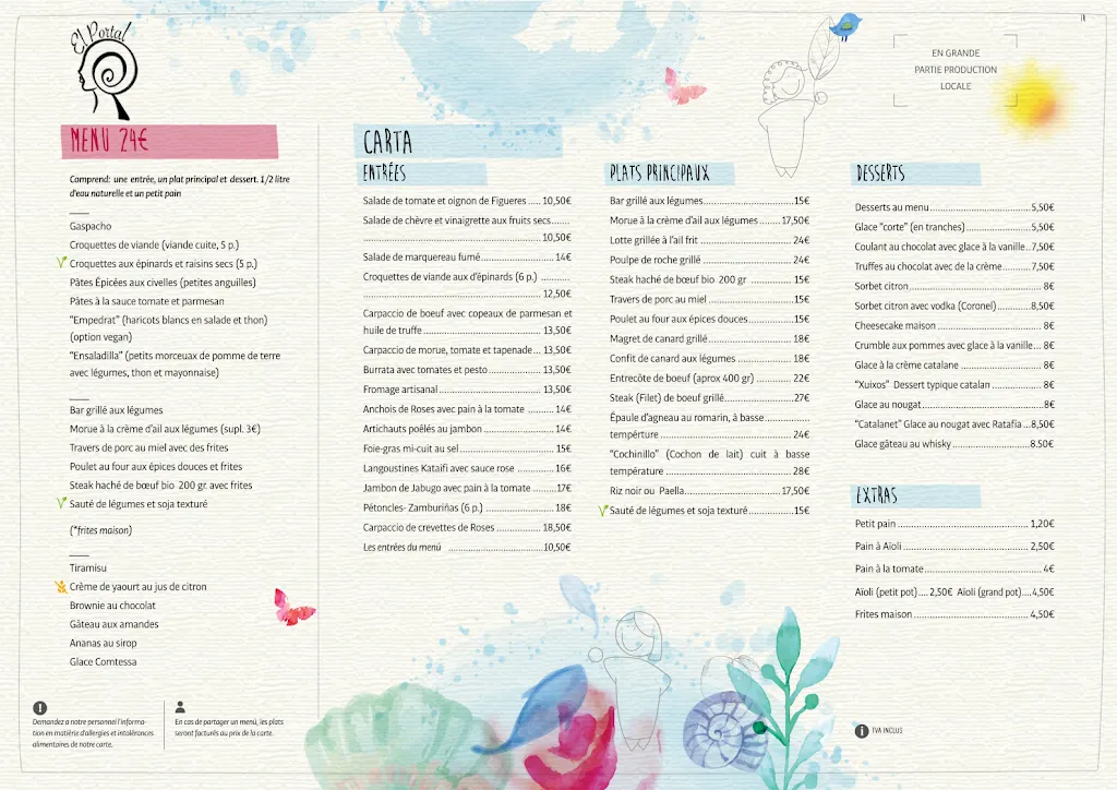 Menu_El Portal de la Gallarda_Castelló dEmpúries_image_3