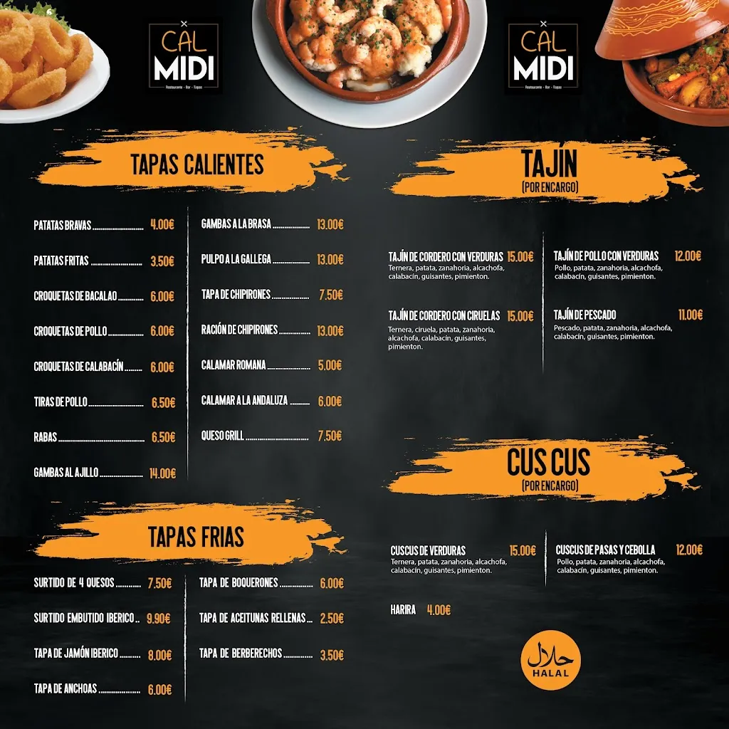 Menu_Restaurant Cal Midi_Castelló dEmpúries_image_1