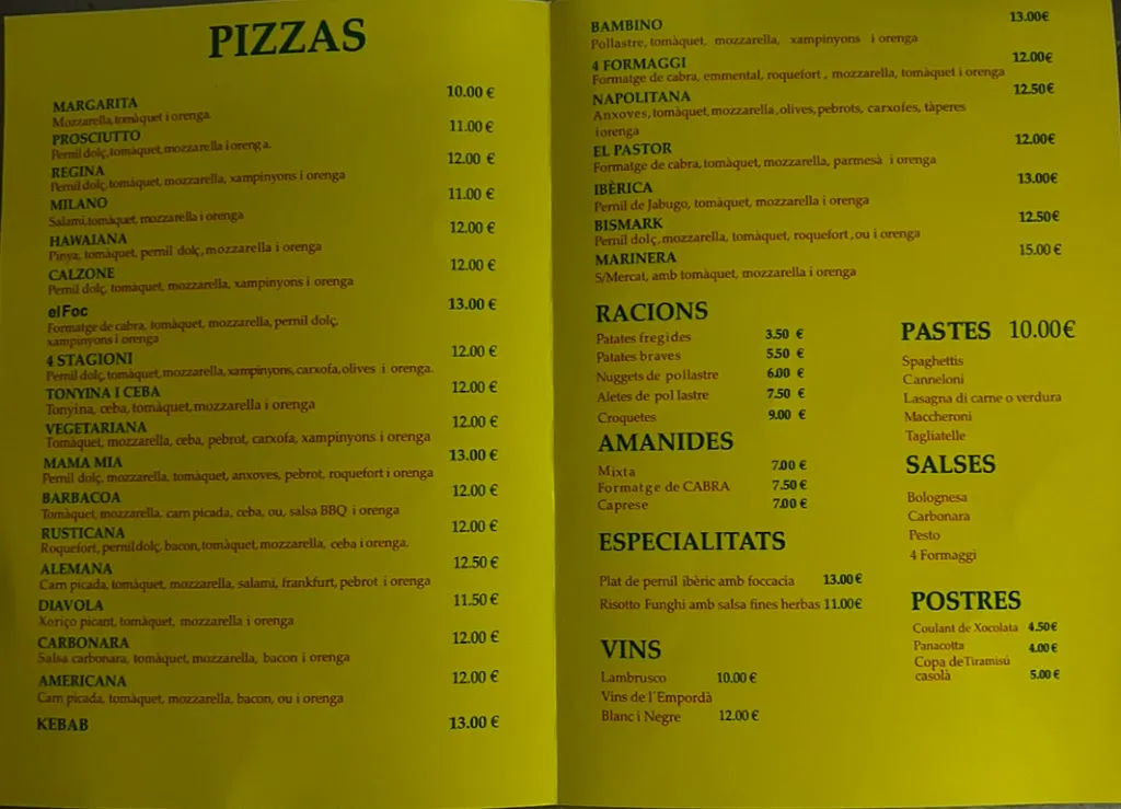 Menu_el Foc de Castelló_Castelló dEmpúries_image_1