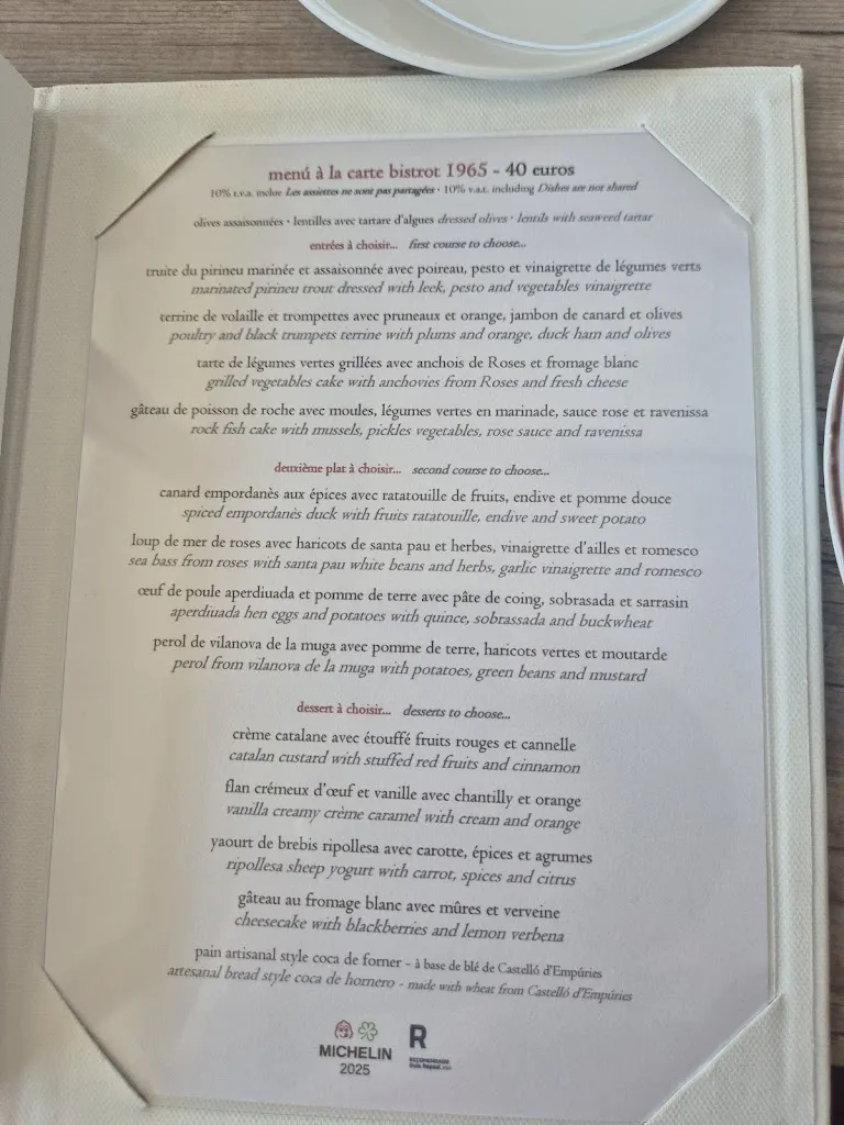 Menu_Bistrot 1965_Castelló dEmpúries_image_1