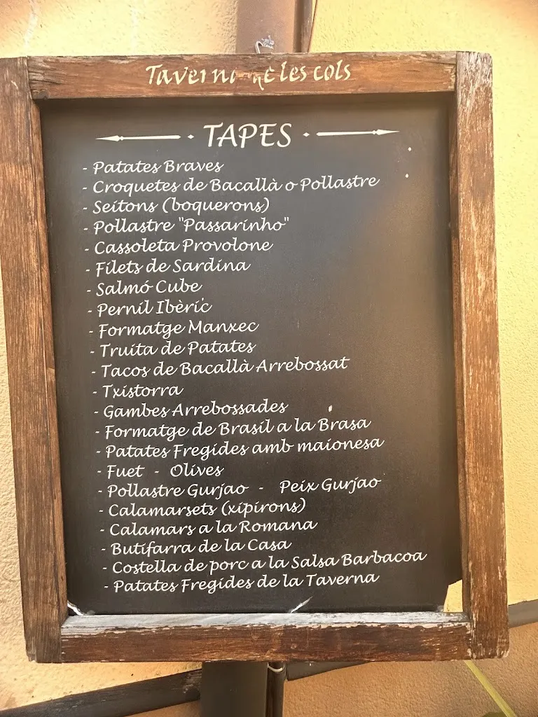 Menu_Taverna de les Cols_Castelló dEmpúries_image_1