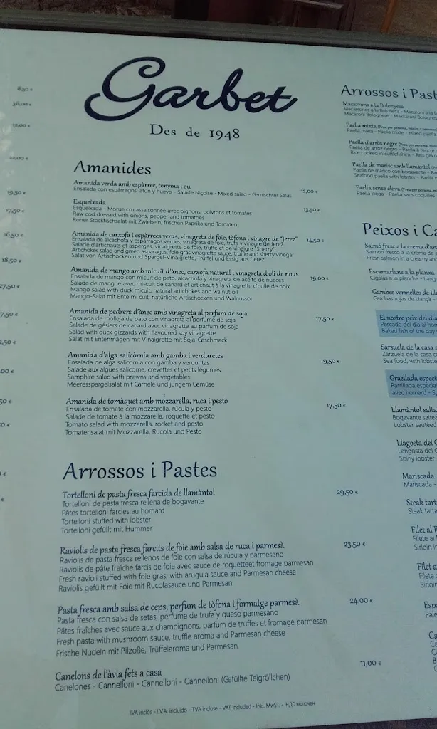 Menü_Guingueta Garbet_Colera_Bild_3