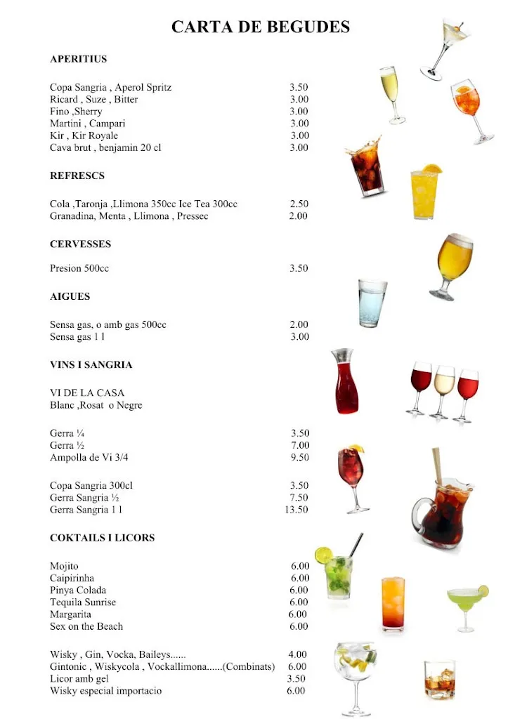 Menu_Hostal Mont-Mercè_Colera_image_4