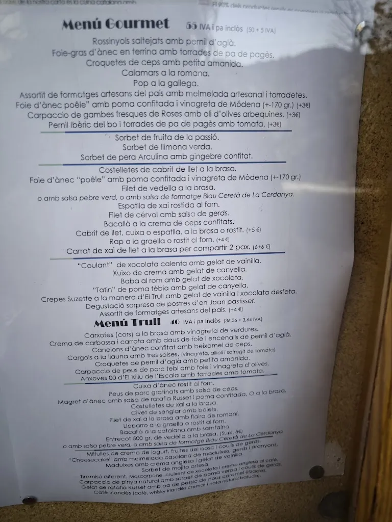 Menu_El Trull d'en Francesc_Far dEmpordà El_image_2