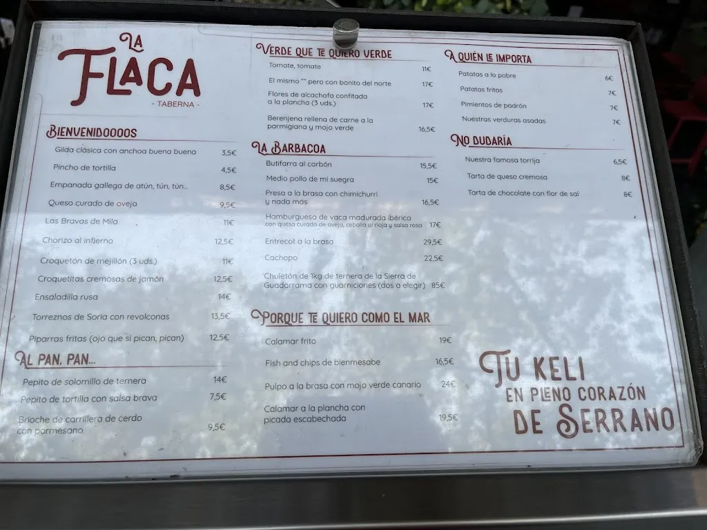 Menu_La Flaca_Flaçà_image_4