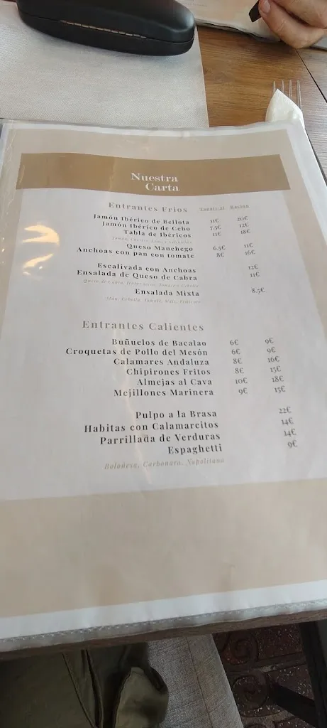 Menü_Mesón Asador_Castell-Platja dAro_Bild_3