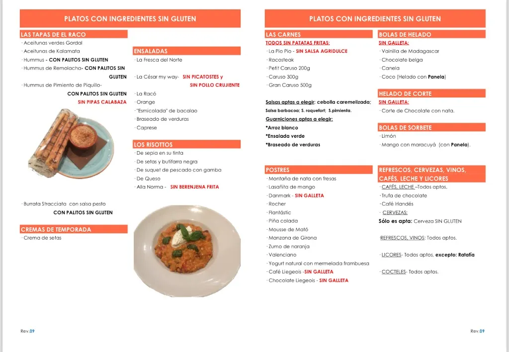 Menu_El Racó Platja d'Aro. Pizzeria Mediterrània_Castell-Platja dAro_image_1