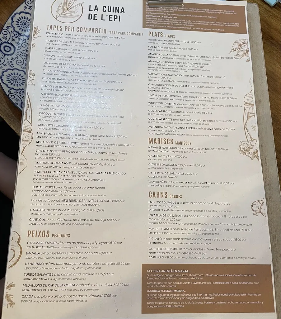 Menu_La Cuina de l'Epi_Castell-Platja dAro_image_4