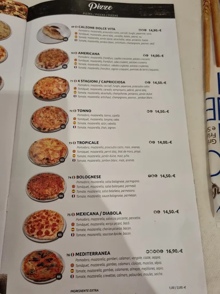 Menu_La Dolce Vita Platja d'Aro_Castell-Platja dAro_image_2