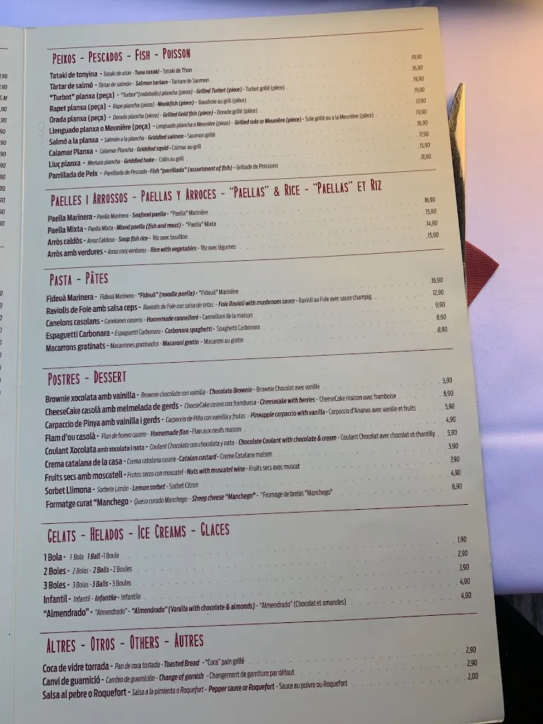 Menu_Villa Elena_Castell-Platja dAro_image_3