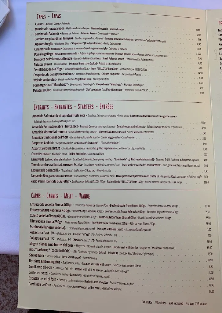 Menu_Villa Elena_Castell-Platja dAro_image_4