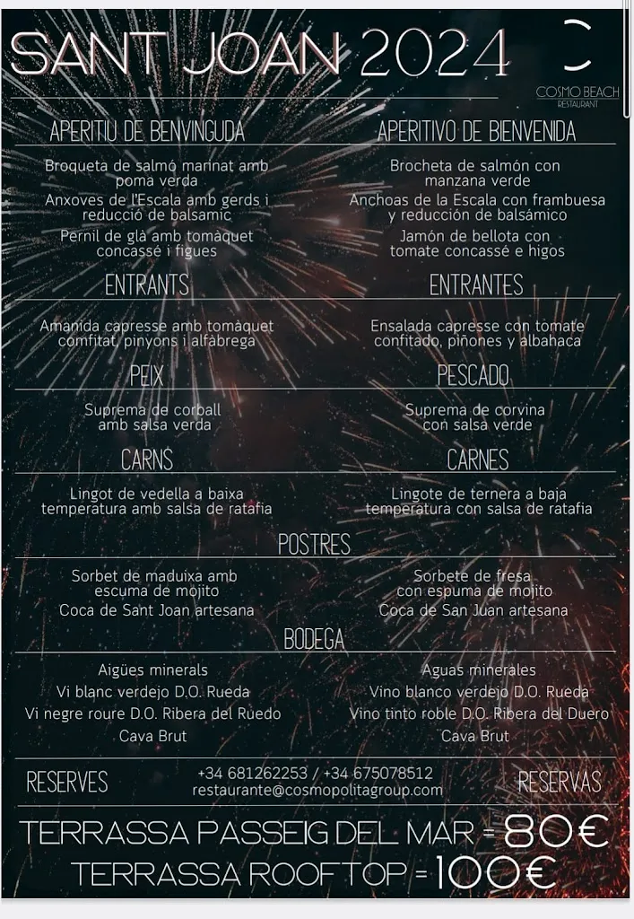 Cosmo Beach Restaurant_Castell-Platja dAro_menu_image_1