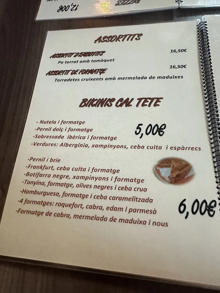 Menu_Cal tete Castell d'Aro_Castell-Platja dAro_image_4