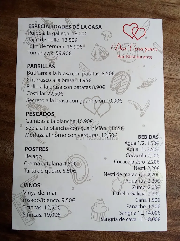 Menu_Dos corazones fortia_Fortià_immagine_2