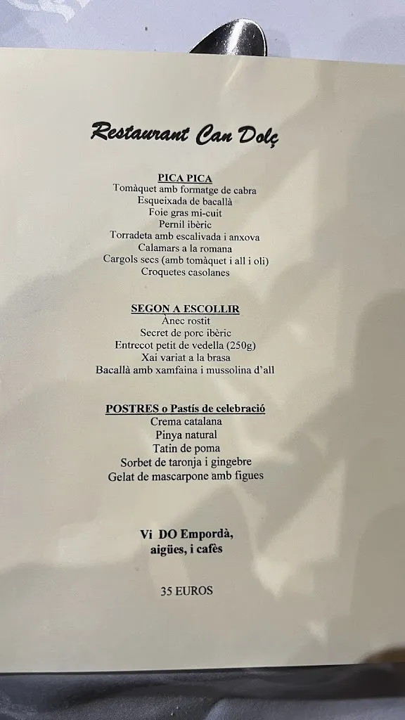Menu_Restaurant Can Dolç_Forallac_image_2