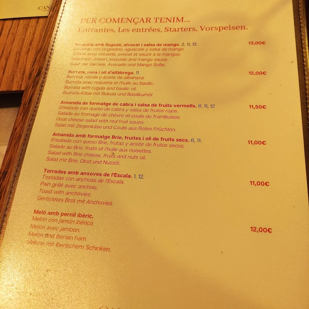 Menu_Restaurant Can Bach_Forallac_image_1