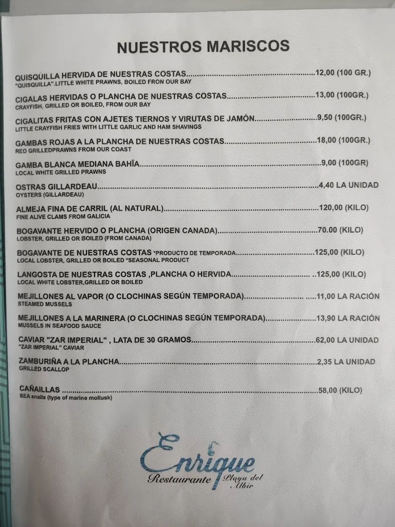 Menu_Restaurante Enrique_Alfàs del Pi l_image_4