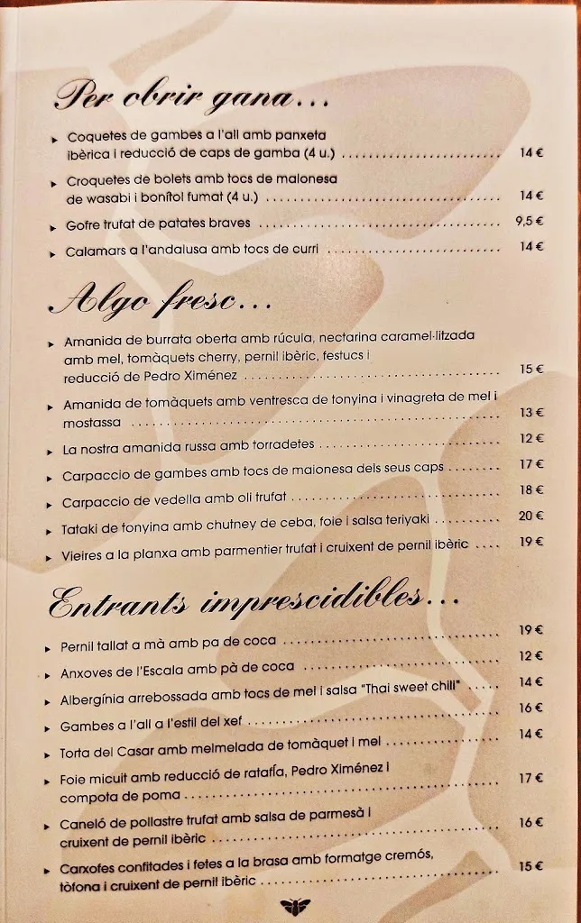 Menu_Restaurant El Borinot_Forallac_image_3