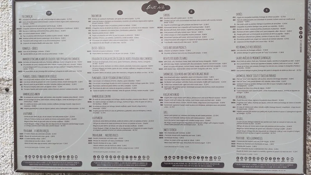 Menü_Brots de Vi_Girona_Bild_2