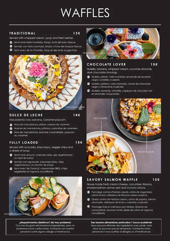 Menü_La Fabrica Girona_Girona_Bild_3