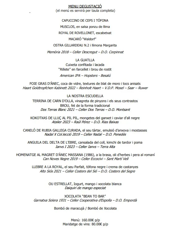 Menu_Massana Restaurant_Girona_image_2