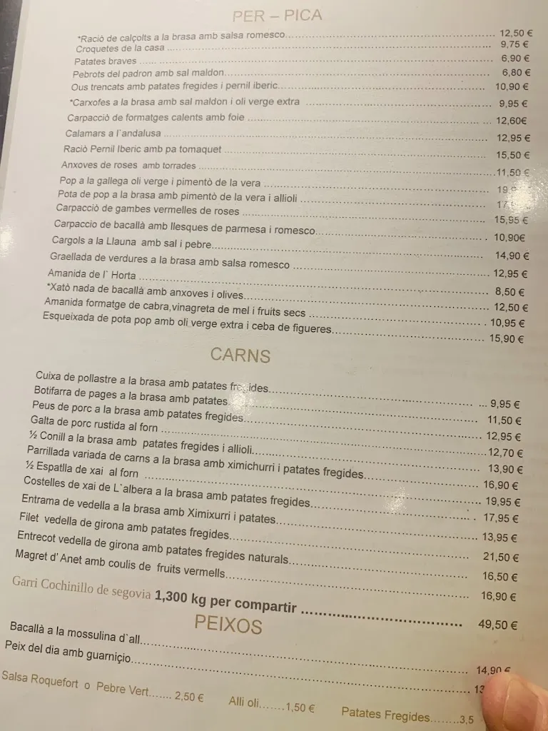 Menu_Restaurant La Vinya a Garriguella, especialista en carns a la brasa_Garriguella_image_2