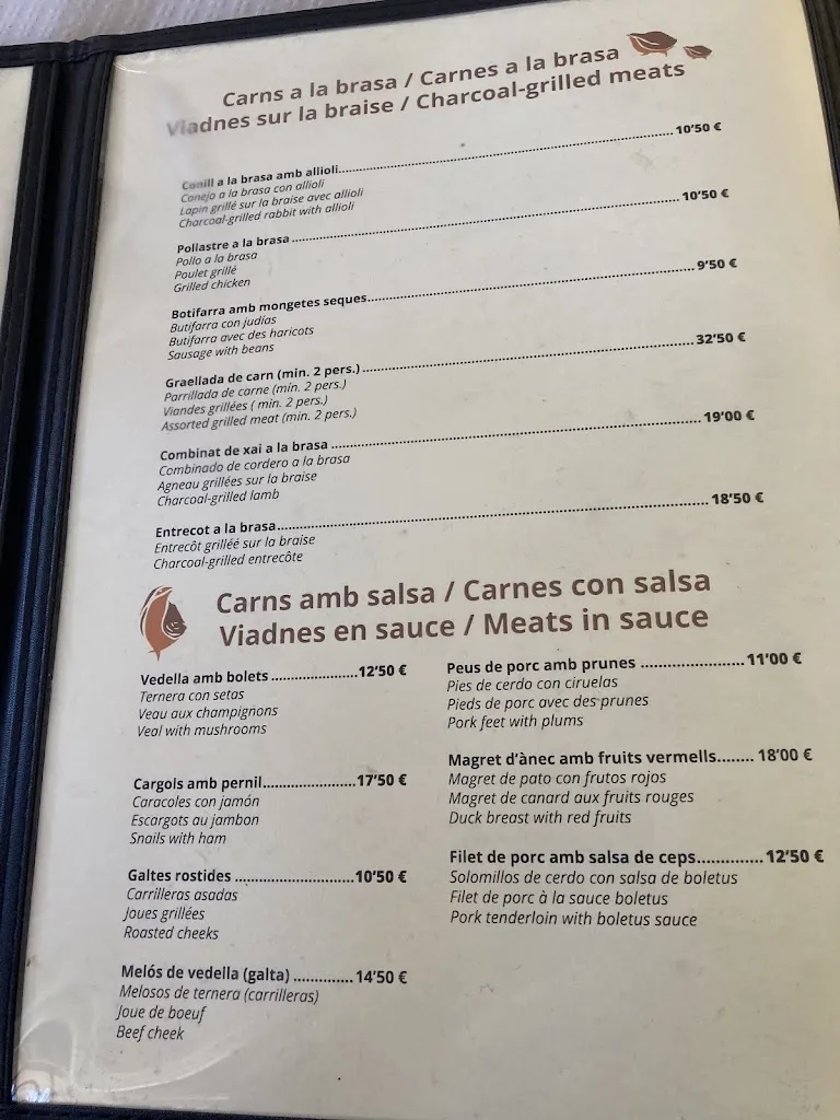 Menu_Restaurant Turó de la Perdiu_Garriguella_image_2