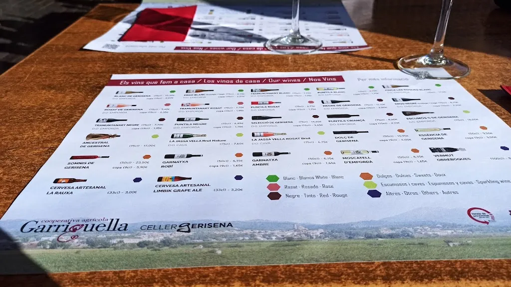 Menu_Cooperativa Agrícola de Garriguella_Garriguella_image_2