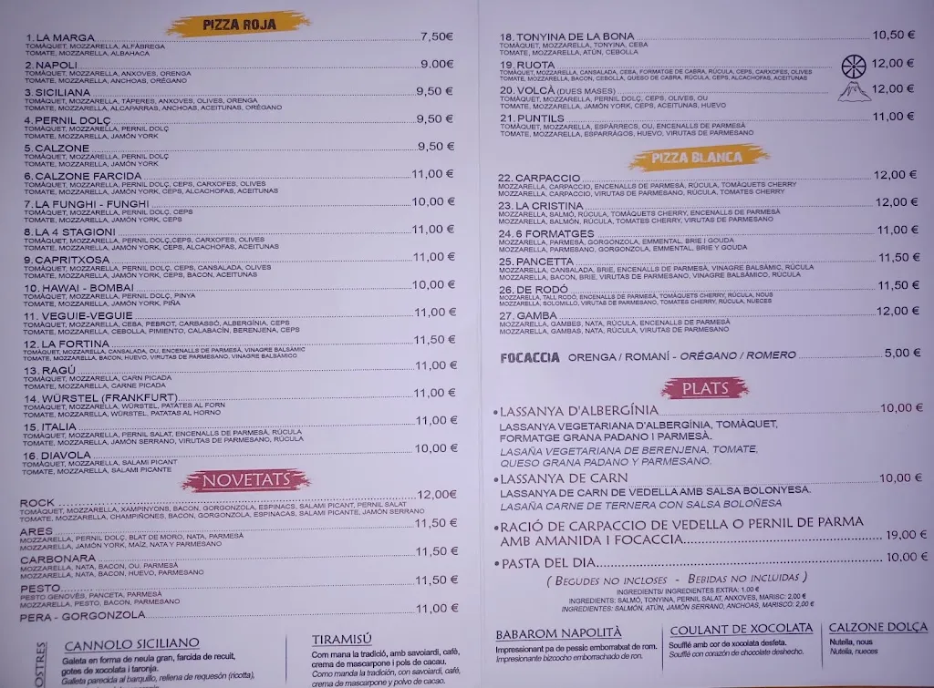 Menu_Pizza Fortina_Garriguella_image_1