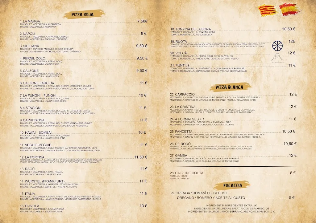 Menu_Pizza Fortina_Garriguella_image_2