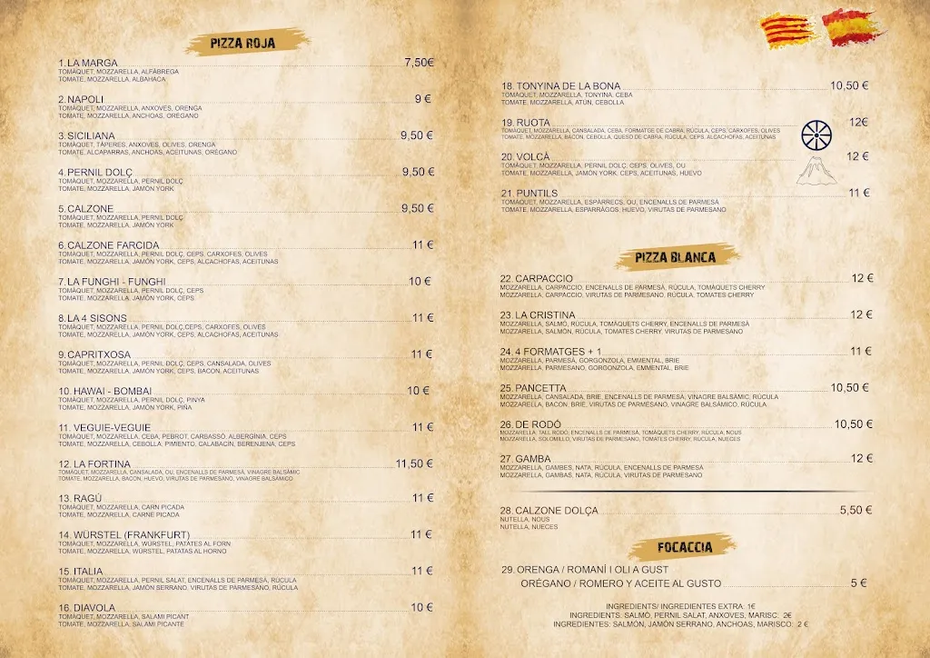 Menu_Pizza Fortina_Garriguella_image_3