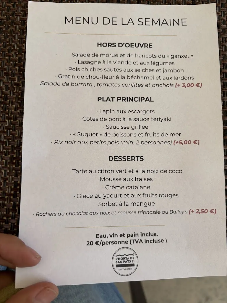 Menu_L'Horta de Can Patxei_Gualta_image_2