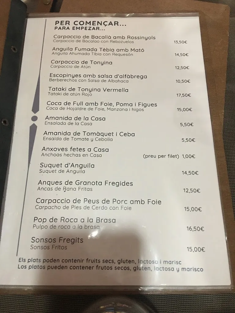 Menu_Restaurant Tritón_Gualta_image_1