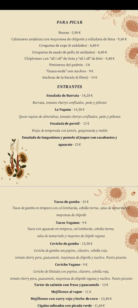 Menu_Restaurant Mas Sorrer_Gualta_immagine_2