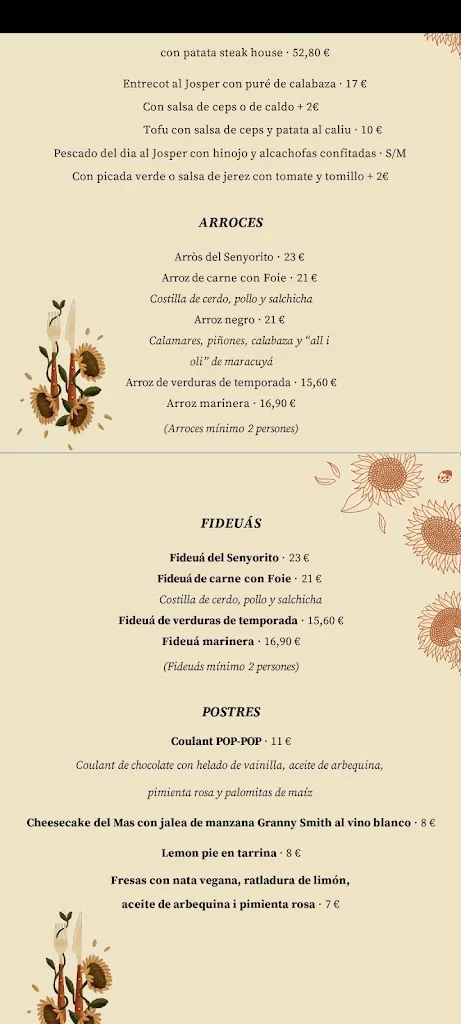 Menu_Restaurant Mas Sorrer_Gualta_immagine_4