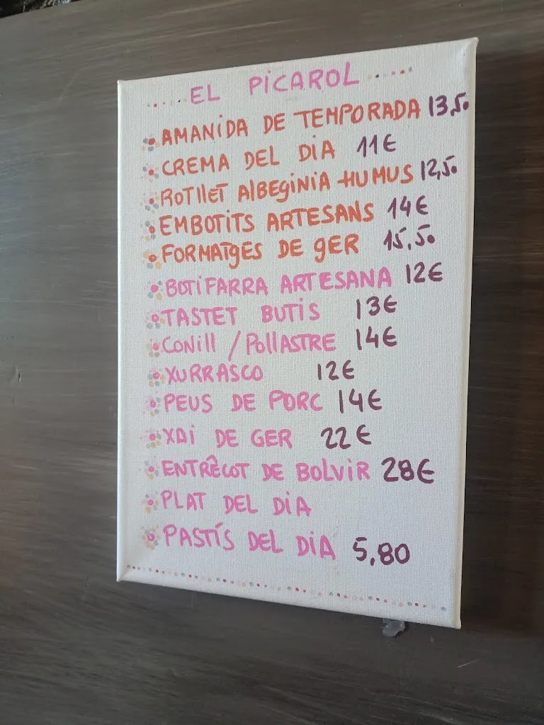 Menu_El Picarol_Guils de Cerdanya_image_2