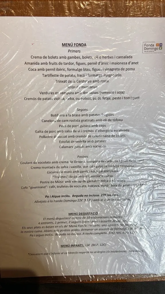 Menu_Fonda Domingo_Guils de Cerdanya_image_2