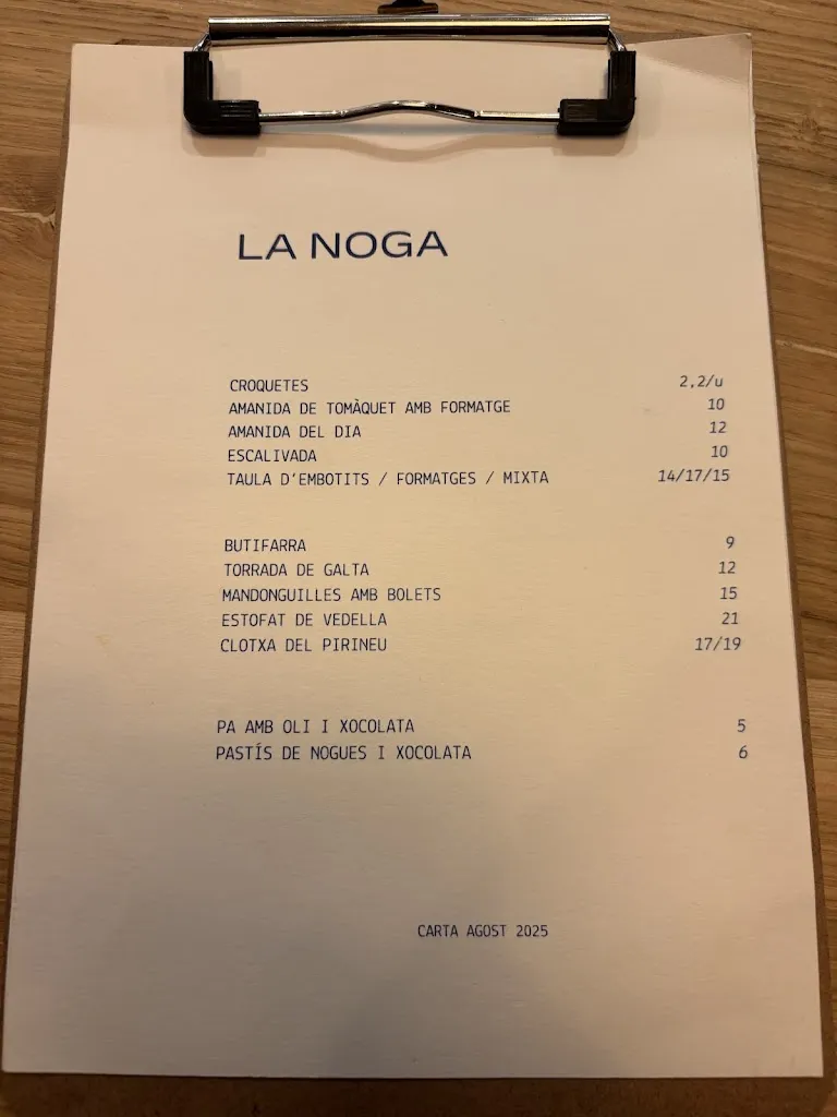 Menu_LA NOGA TAVERNA_Isòvol_image_1